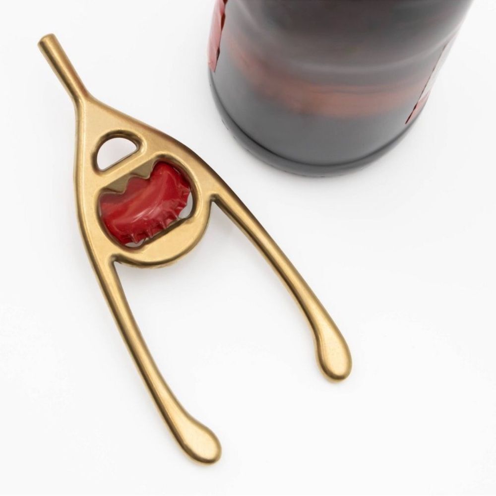 NWT Bullseye’s Playground Gold Bottle Opener